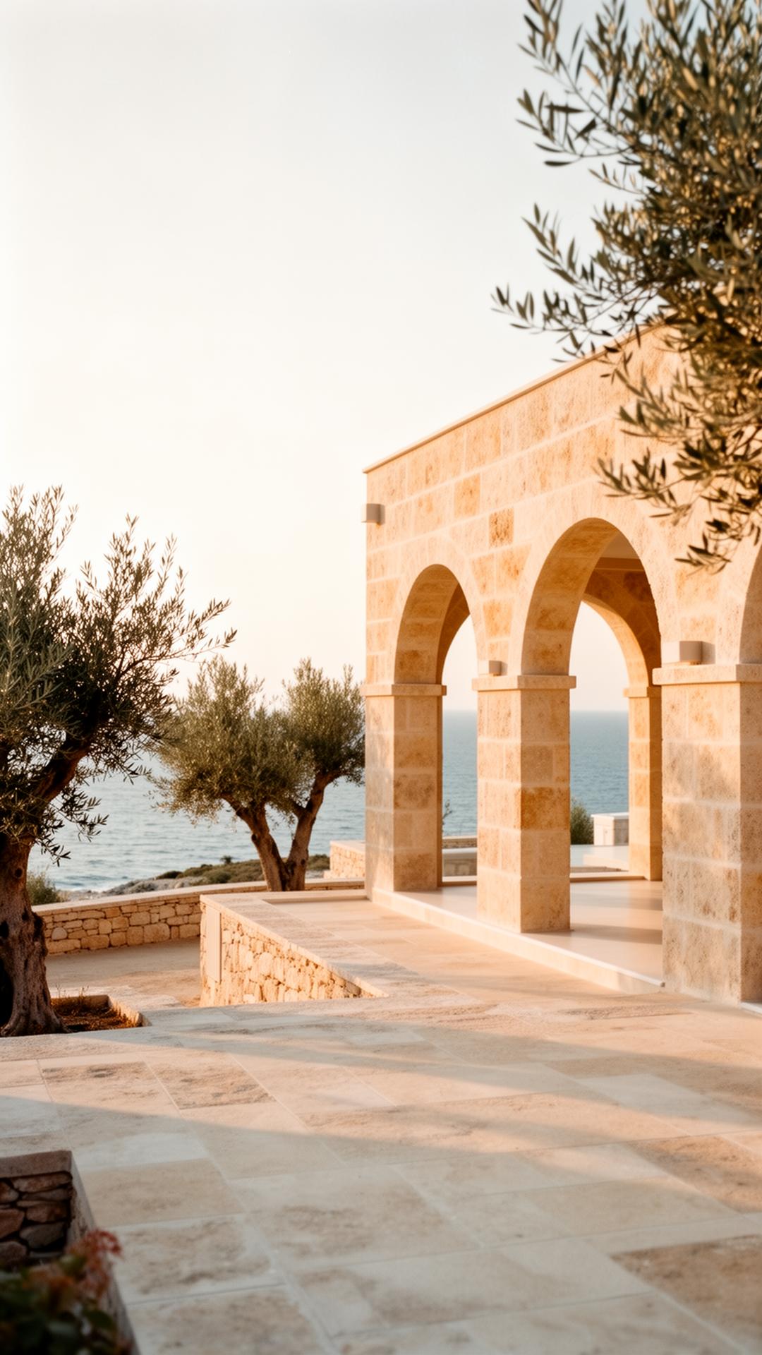 Mediterranean stone architecture